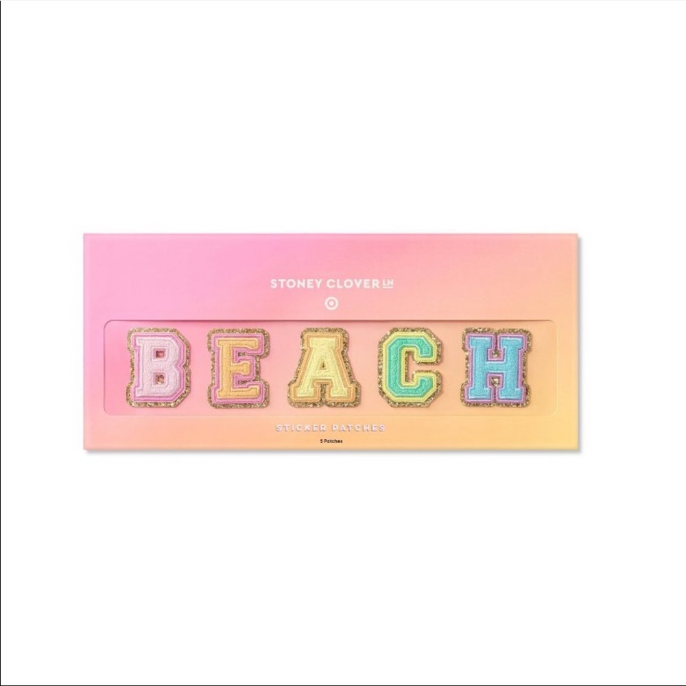 Stoney Clover Lane x Target BEACH patches